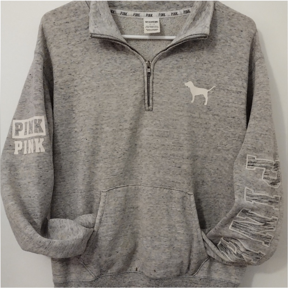 Victoria's secret pink quarter zip pullover